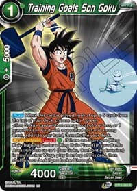 Training Goals Son Goku - Saiyan Showdown - Dragon Ball Super: Masters card