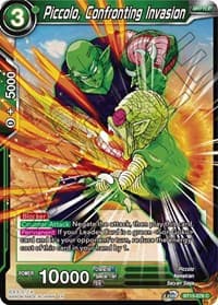 Piccolo, Confronting Invasion - Saiyan Showdown - Dragon Ball Super: Masters card