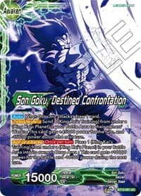 Son Goku // Son Goku, Destined Confrontation - Saiyan Showdown - Dragon Ball Super: Masters card