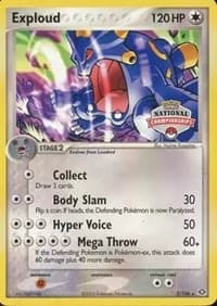 Exploud - 3/106 (National Championships) - League & Championship Cards - Pokemon card