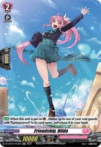 Friendship, Hilda (Holo) - D-LBT01: Lyrical Melody - Cardfight Vanguard card