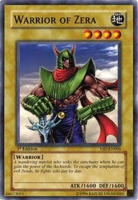 Warrior of Zera - Starter Deck 2006 - YuGiOh card