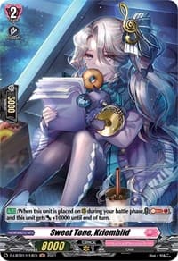 Sweet Tone, Kriemhild (Holo) - D-LBT01: Lyrical Melody - Cardfight Vanguard card