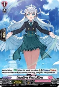 Cloudless Heart, Miael (Holo) - D-LBT01: Lyrical Melody - Cardfight Vanguard card