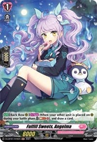 Fulfill Sweets, Angelma (Holo) - D-LBT01: Lyrical Melody - Cardfight Vanguard card