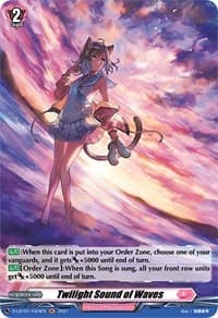 Twilight Sound of Waves (Holo) - D-LBT01: Lyrical Melody - Cardfight Vanguard card