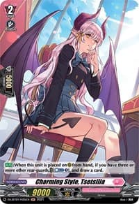 Charming Style, Tsetsilia (Holo) - D-LBT01: Lyrical Melody - Cardfight Vanguard card