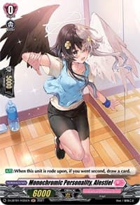 Monochromic Personality, Alestiel (Holo) - D-LBT01: Lyrical Melody - Cardfight Vanguard card