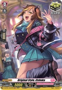 Original Style, Elshuka (Holo) - D-LBT01: Lyrical Melody - Cardfight Vanguard card