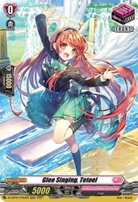 Glee Singing, Tetoel (Holo) - D-LBT01: Lyrical Melody - Cardfight Vanguard card