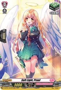 Soft Light, Pruel (Holo) - D-LBT01: Lyrical Melody - Cardfight Vanguard card
