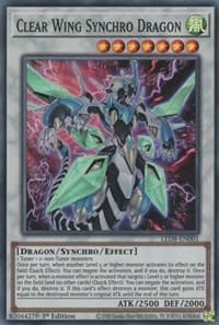 Clear Wing Synchro Dragon - Legendary Duelists: Synchro Storm - YuGiOh card