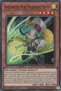 Speedroid Fuki-Modoshi Piper - Legendary Duelists: Synchro Storm - YuGiOh card