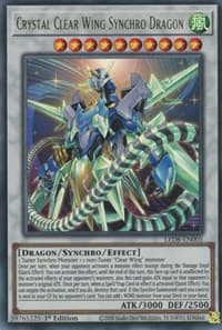 Crystal Clear Wing Synchro Dragon - Legendary Duelists: Synchro Storm - YuGiOh card