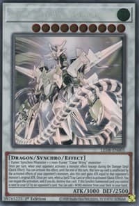 Crystal Clear Wing Synchro Dragon (Ghost Rare) - Legendary Duelists: Synchro Storm - YuGiOh card
