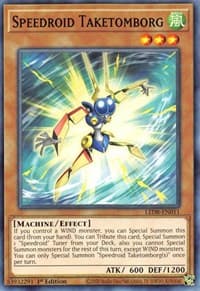Speedroid Taketomborg - Legendary Duelists: Synchro Storm - YuGiOh card