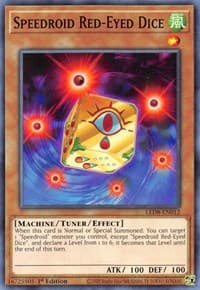 Speedroid Red-Eyed Dice - Legendary Duelists: Synchro Storm - YuGiOh card