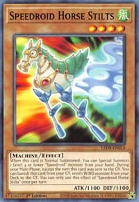 Speedroid Horse Stilts - Legendary Duelists: Synchro Storm - YuGiOh card