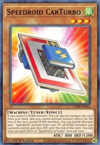 Speedroid CarTurbo - Legendary Duelists: Synchro Storm - YuGiOh card
