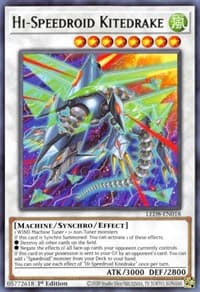 Hi-Speedroid Kitedrake - Legendary Duelists: Synchro Storm - YuGiOh card