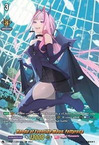 Rondo of Eventide Moon, Feltyrosa (LSR) - D-LBT01: Lyrical Melody - Cardfight Vanguard card