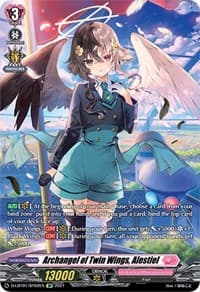 Archangel of Twin Wings, Alestiel (SP) - D-LBT01: Lyrical Melody - Cardfight Vanguard card
