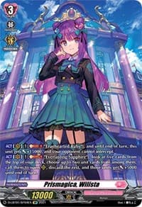 Prismagica, Wilista (SP) - D-LBT01: Lyrical Melody - Cardfight Vanguard card