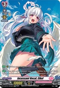 Incessant Vocal, Elkel (SP) - D-LBT01: Lyrical Melody - Cardfight Vanguard card