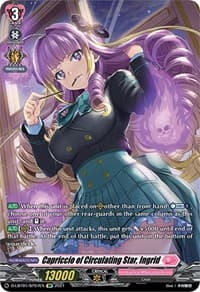 Capriccio of Circulating Star, Ingrid (SP) - D-LBT01: Lyrical Melody - Cardfight Vanguard card
