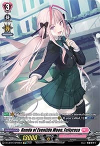 Rondo of Eventide Moon, Feltyrosa (SP) - D-LBT01: Lyrical Melody - Cardfight Vanguard card