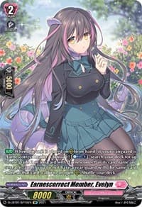 Earnescorrect Member, Evelyn (SP) - D-LBT01: Lyrical Melody - Cardfight Vanguard card