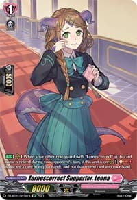 Earnescorrect Supporter, Leona (SP) - D-LBT01: Lyrical Melody - Cardfight Vanguard card
