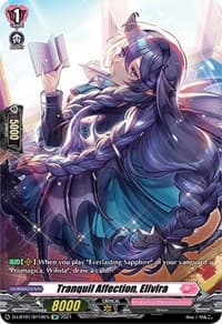 Tranquil Affection, Elivira (SP) - D-LBT01: Lyrical Melody - Cardfight Vanguard card