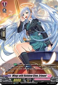 Wings with Rainbow Glow, Erimuel (SP) - D-LBT01: Lyrical Melody - Cardfight Vanguard card