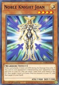 Noble Knight Joan - Legendary Duelists: Synchro Storm - YuGiOh card