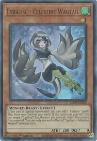 Lyrilusc - Celestine Wagtail - Legendary Duelists: Synchro Storm - YuGiOh card