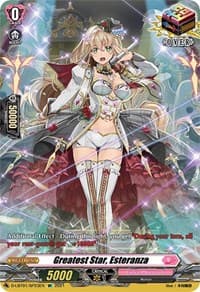 Greatest Star, Esteranza (SP) - D-LBT01: Lyrical Melody - Cardfight Vanguard card