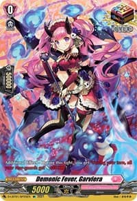 Demonic Fever, Garviera (SP) - D-LBT01: Lyrical Melody - Cardfight Vanguard card