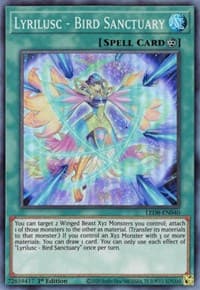 Lyrilusc - Bird Sanctuary - Legendary Duelists: Synchro Storm - YuGiOh card