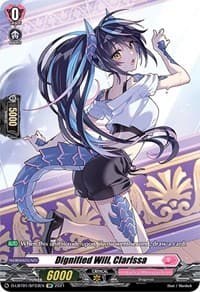 Dignified Will, Clarissa (SP) - D-LBT01: Lyrical Melody - Cardfight Vanguard card