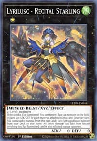 Lyrilusc - Recital Starling - Legendary Duelists: Synchro Storm - YuGiOh card