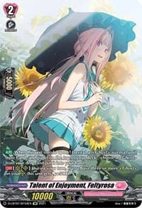 Talent of Enjoyment, Feltyrosa (SP) - D-LBT01: Lyrical Melody - Cardfight Vanguard card