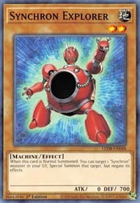 Synchron Explorer - Legendary Duelists: Synchro Storm - YuGiOh card