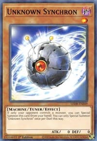 Unknown Synchron - Legendary Duelists: Synchro Storm - YuGiOh card