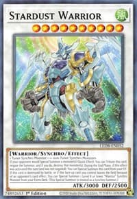 Stardust Warrior - Legendary Duelists: Synchro Storm - YuGiOh card