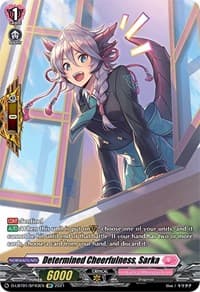 Determined Cheerfulness, Sarka (SP) - D-LBT01: Lyrical Melody - Cardfight Vanguard card