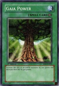 Gaia Power - Starter Deck 2006 - YuGiOh card
