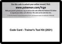 Code Card - Trainer's Tool Kit (2021) - Miscellaneous Cards & Products - Pokemon card