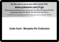 Code Card - Morpeko Pin Collection - SWSH01: Sword & Shield Base Set - Pokemon card