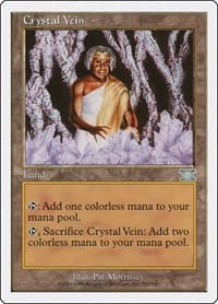 Crystal Vein - Classic Sixth Edition - Magic: The Gathering card